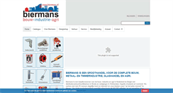 Desktop Screenshot of biermans.nl